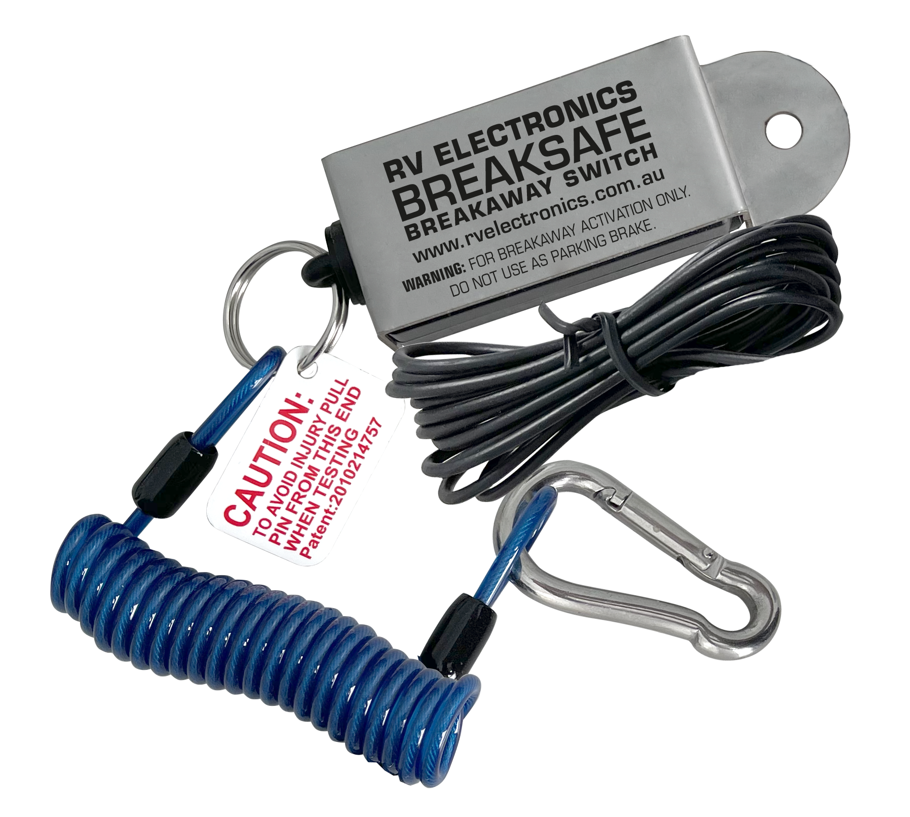 Breaksafe Breakaway Switch with Coil Cable