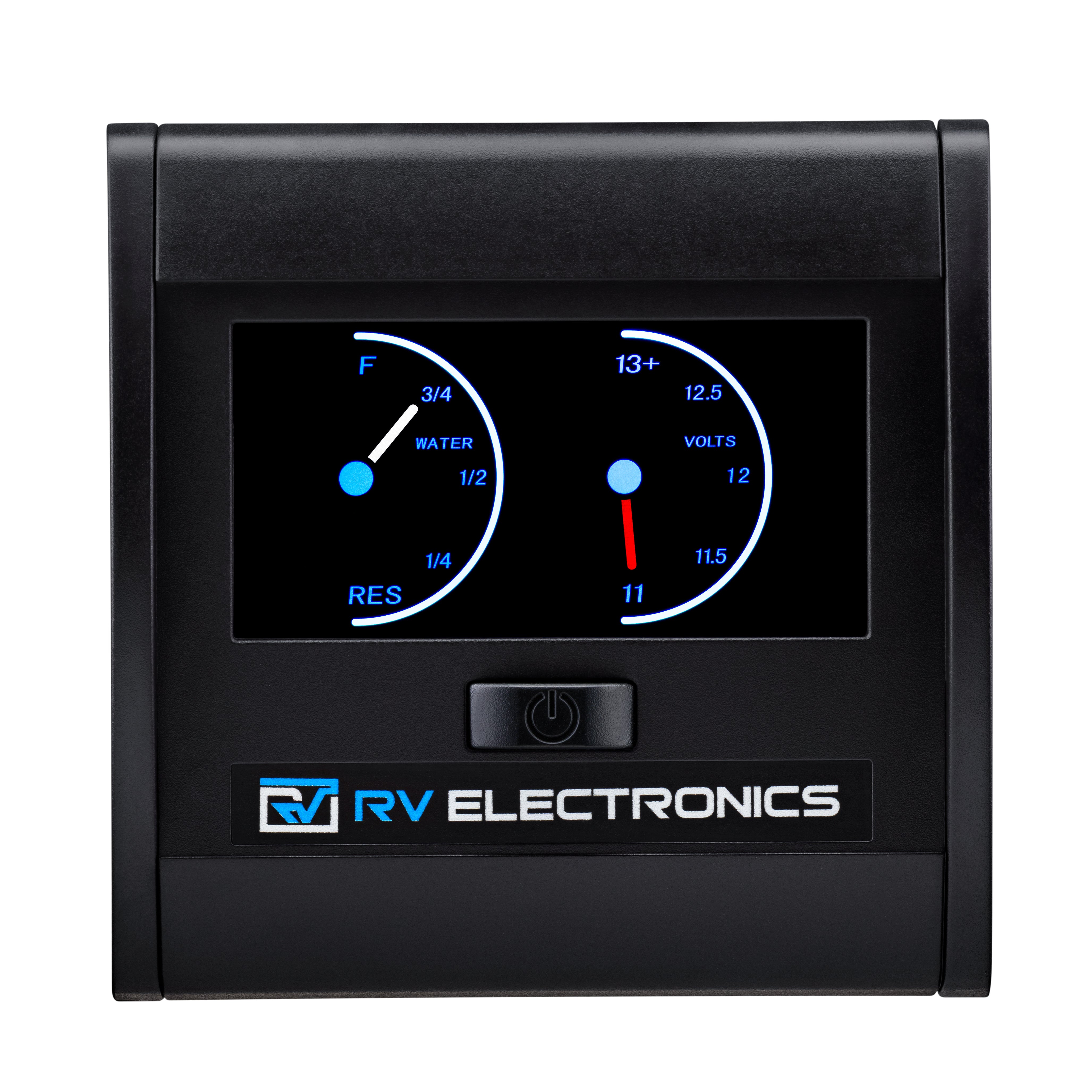 RV Electronics LCD Water Tank Gauge & Volt Display - Non-Programmable