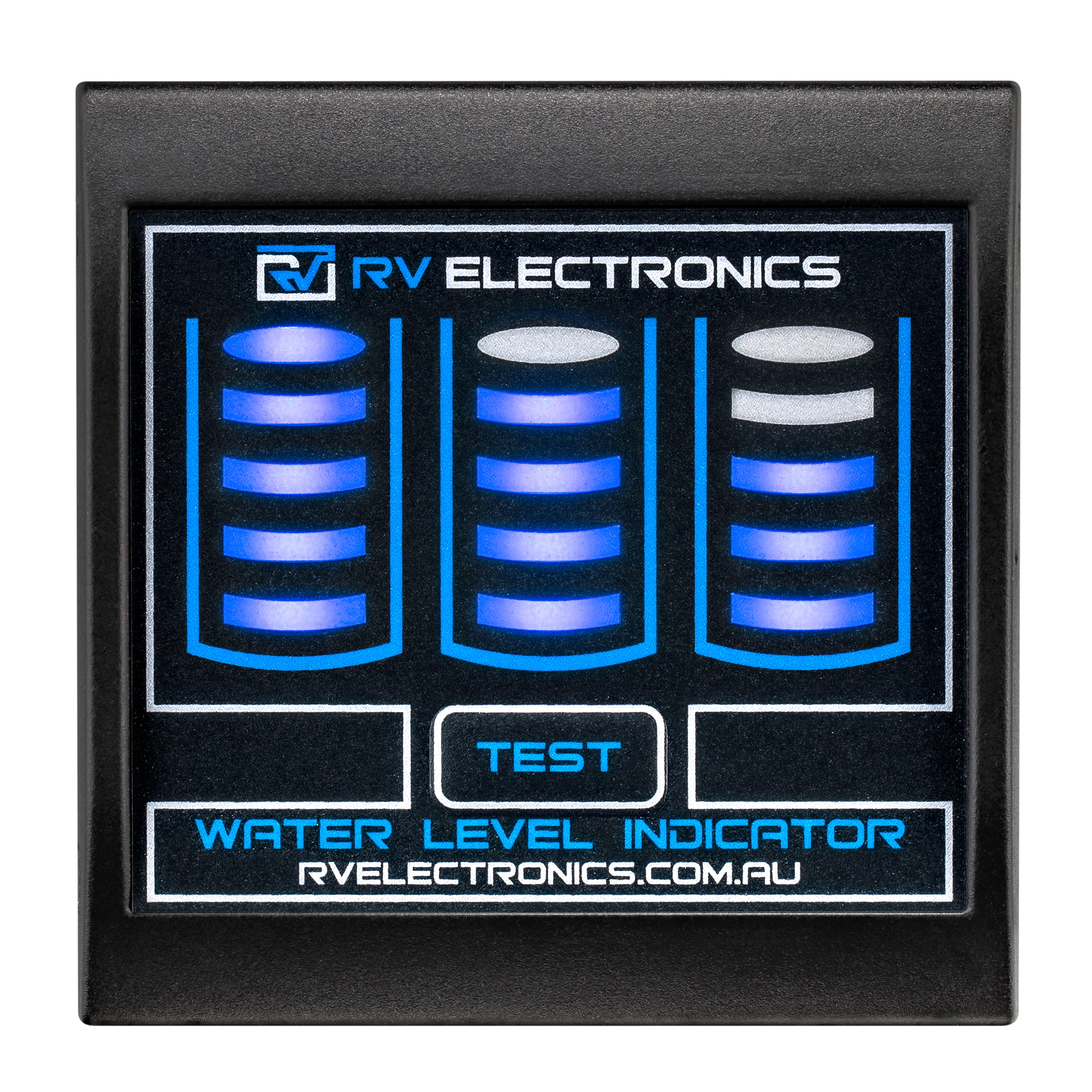 RV Electronics LED Triple Water Tank Gauge - Non-Programmable