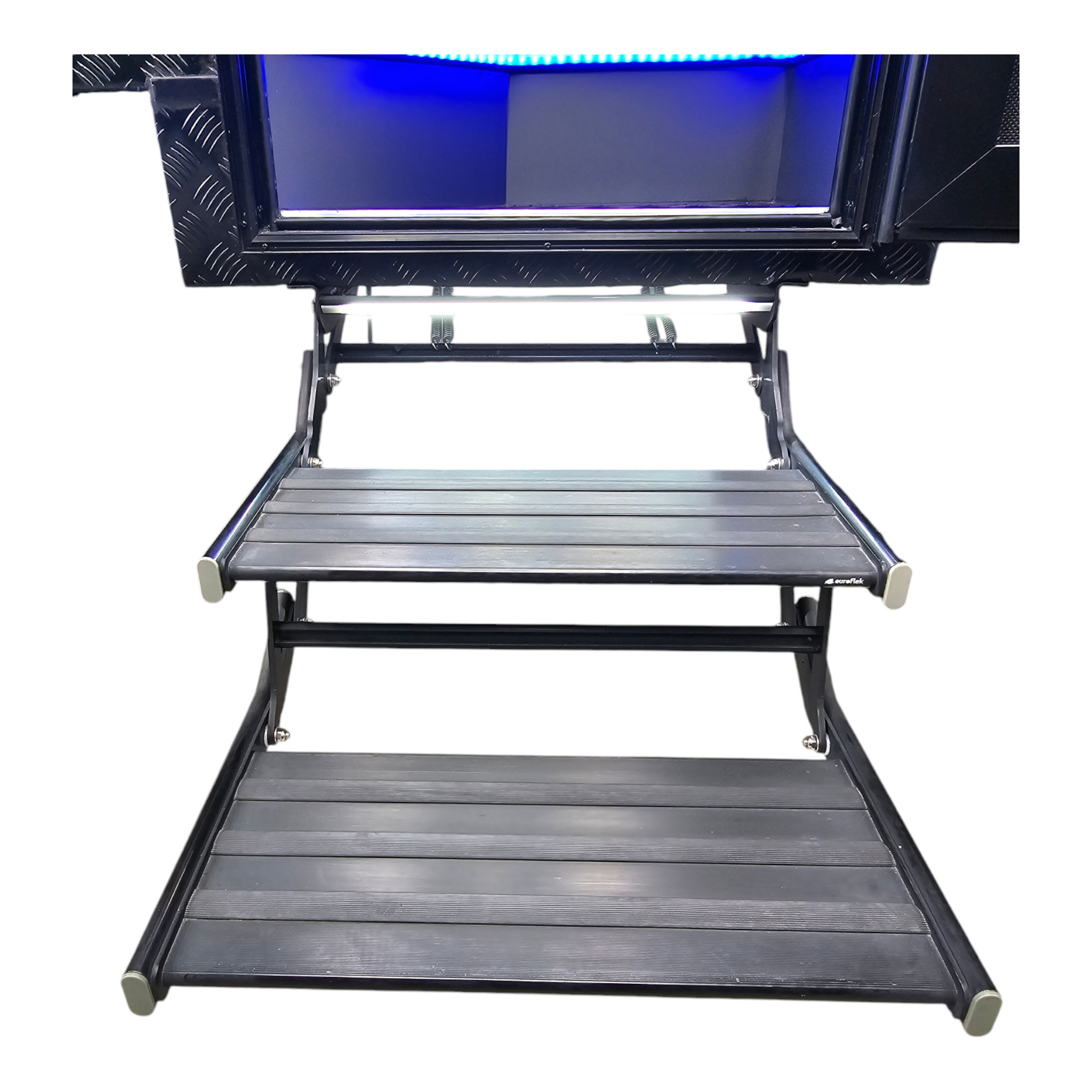 Euroflek Premium Caravan Double Step with LED Light